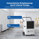 80-Liter Gewerbe-Entfeuchter mit Pumpe und Ablaufschlauch | MOISWELL Explorer DE70