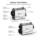 160 Pint Whole-Home Dehumidifier with Fresh Air & Remote Control | MOISWELL Marshal WD160