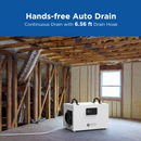 145 Pints Commercial Dehumidifier for Crawlspace & Large Basement | Defender M70