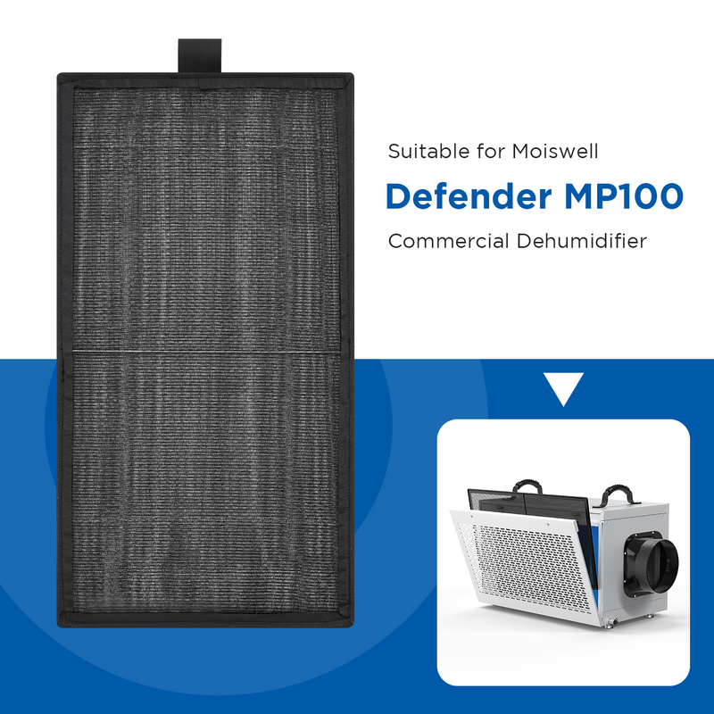 Replacement Filter Compatible with Commercial Dehumidifiers MP100