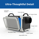 145 Pint Commercial Dehumidifier with Drain Hose for Crawlspace & Basement | MOISWELL Defender M145