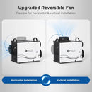 160 Pint Whole-Home Dehumidifier with Fresh Air & Remote Control | MOISWELL Marshal WD160