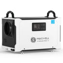 155 Pint Commercial Dehumidifier with Drain Hose for Crawlspace & Basement | MOISWELL Defender M145
