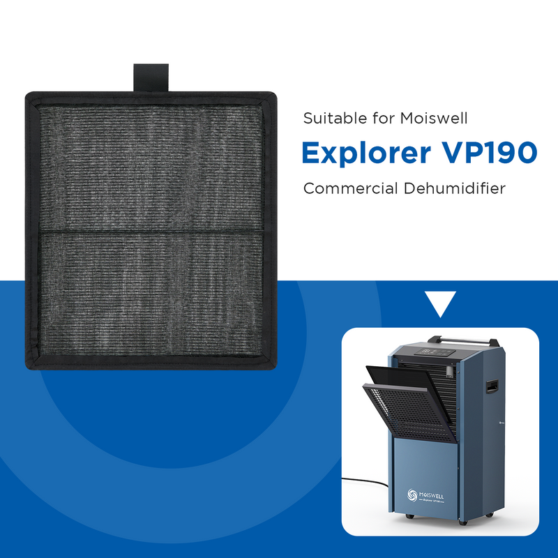 Replacement Filter Compatible with Commercial Dehumidifiers VP190