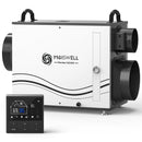 160 Pints Commercial Dehumidifier with Pump and Drain Hose | MOISWELL Marshal WD160