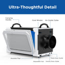 235 Pints Commercial Dehumidifier with Pump and Drain Hose | MOISWELL Defender XP235