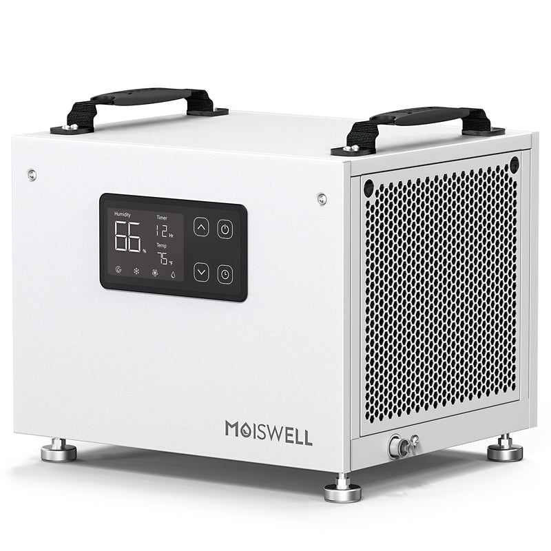 70 Pints Commercial Dehumidifier for Basement & Home | MOISWELL Defender S60