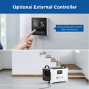 155 Pints Commercial Dehumidifier with Pump and Drain Hose for Crawlspace & Basement | MOISWELL Defender MP145