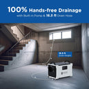145 Pints Commercial Dehumidifier with Pump and Drain Hose for Crawlspace & Basement | MOISWELL Defender MP145