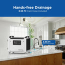 70 Pints Commercial Dehumidifier with Drain Hose for Basement & Home | MOISWELL Defender ME-7