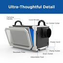 145 Pints Commercial Dehumidifier with Pump and Drain Hose for Crawlspace & Basement | MOISWELL Defender MP145