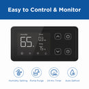 190 Pints Commercial Dehumidifier with Pump for Basements | MOISWELL Explorer VP190