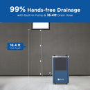 250 Pints Commercial Dehumidifier with Pump for Large Spaces |MOISWELL Explorer VP250