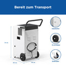 80-Liter Gewerbe-Entfeuchter mit Pumpe und Ablaufschlauch | MOISWELL Explorer DE70