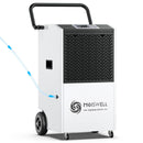 80-Liter Gewerbe-Entfeuchter mit Pumpe und Ablaufschlauch | MOISWELL Explorer DE70