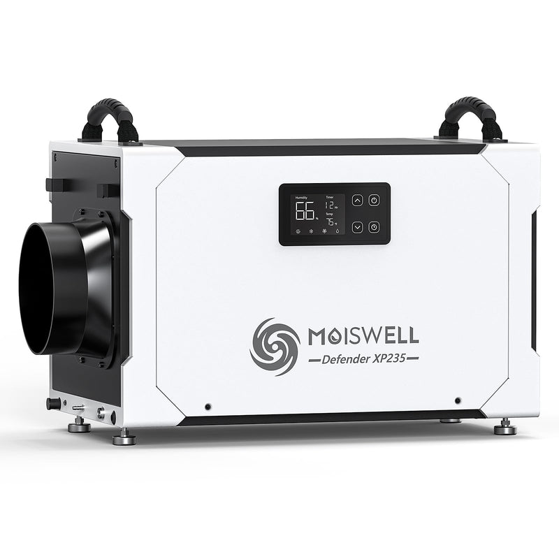 235 Pints Commercial Dehumidifier with Pump and Drain Hose | MOISWELL Defender XP235