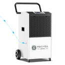 170 Pints Commercial Dehumidifier with Pump and Drain Hose | MOISWELL Explorer VP170